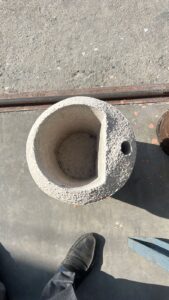 White Fused alumina White corundum section sand for Refractory laddle with Liquid steel 304 metal -1-White Fused Alumina-Haixu Abrasives Refractory laddle